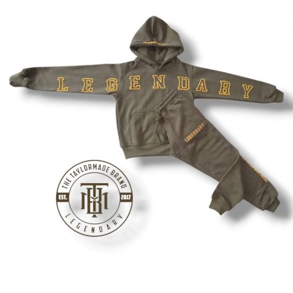 Legendary TMB Jogger KIDS (olive green) pants/hoodie